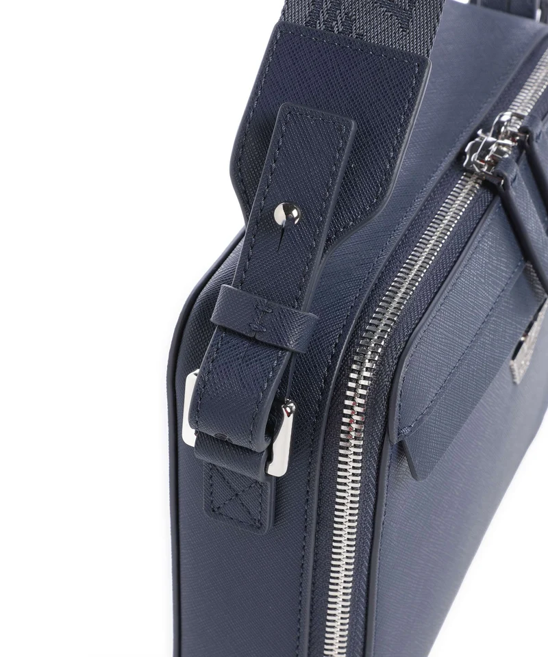 Emporio Armani Business Regenerated Umhängetasche medieval blue
