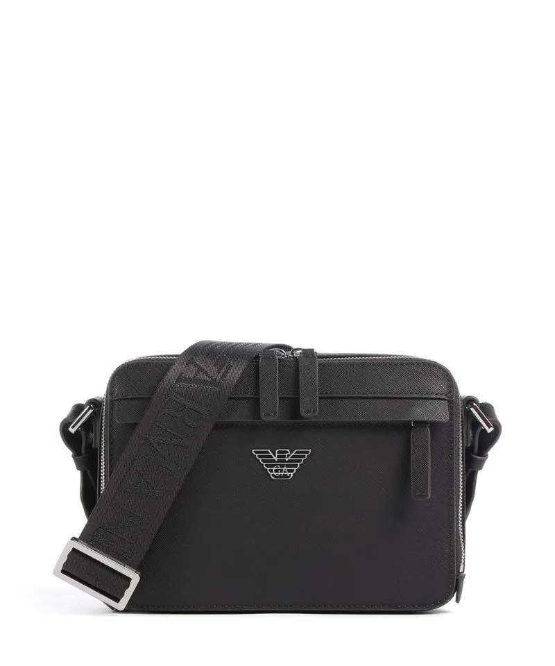 Emporio Armani Business Regenerated Umhängetasche ebony
