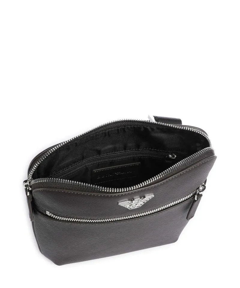 Emporio Armani Business Regenerated Umhängetasche ebony