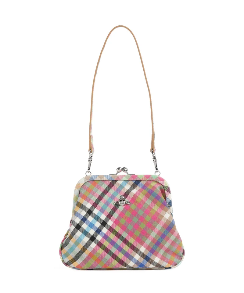 Vivienne Westwood Vivienne Heather Check Schultertasche multicolour