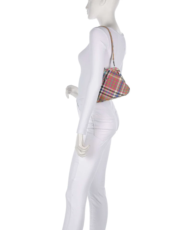 Vivienne Westwood Vivienne Heather Check Schultertasche multicolour