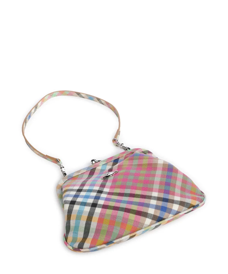 Vivienne Westwood Vivienne Heather Check Schultertasche multicolour