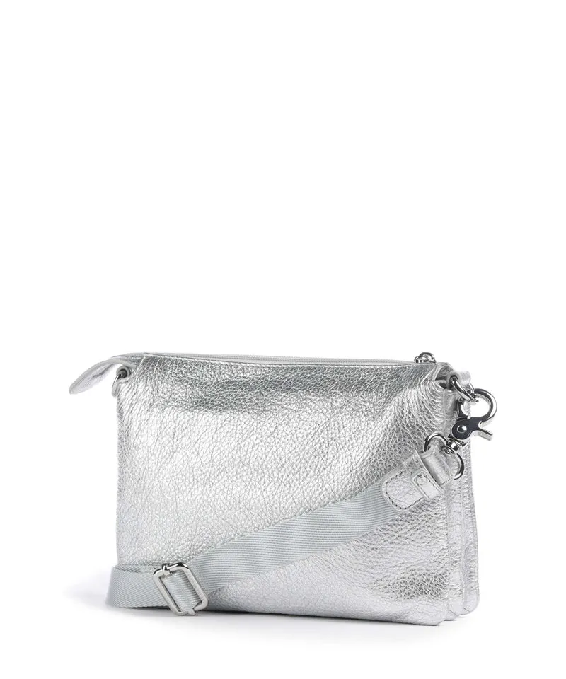 Mandarina Duck Mellow Metal Umhängetasche silver