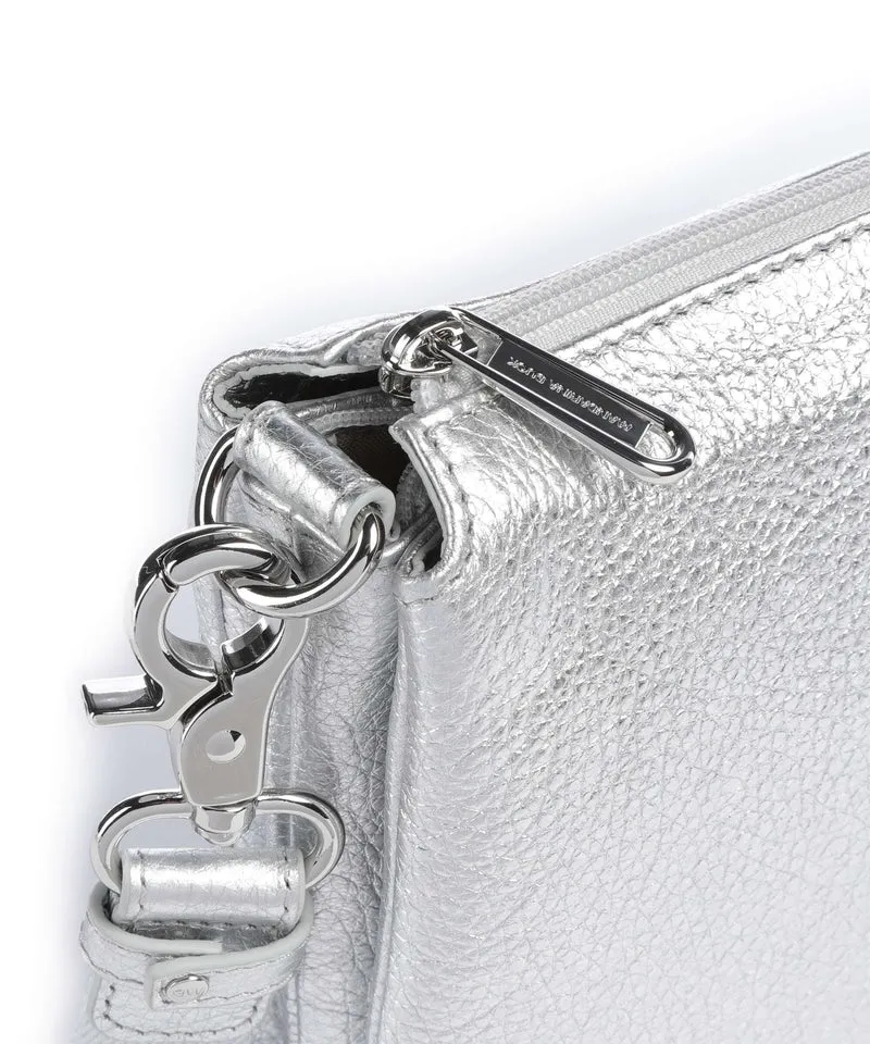 Mandarina Duck Mellow Metal Umhängetasche silver