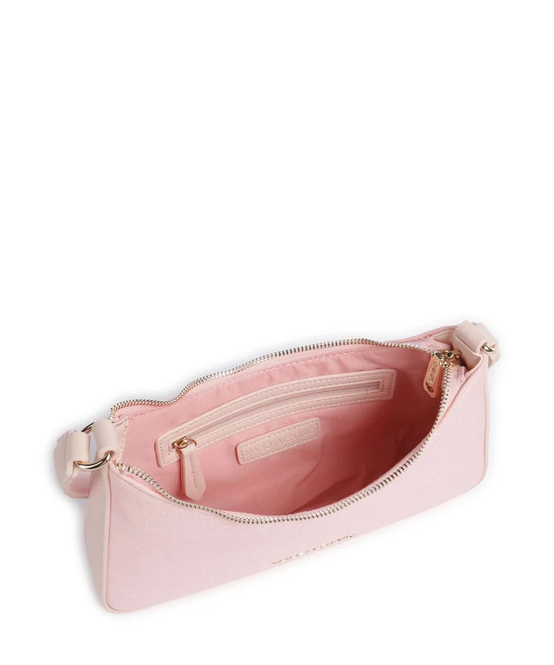 Valentino Bags Kelly Denim Schultertasche rosa