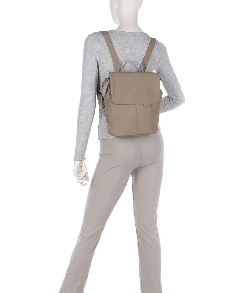 Zwei Mademoiselle.M MR8 Rucksack nubuk cappuccino