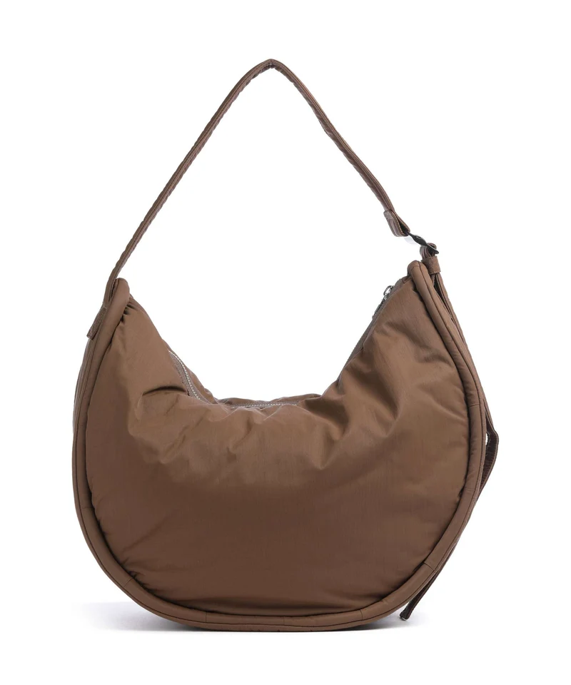 Sandqvist Curve L Beuteltasche dark taupe