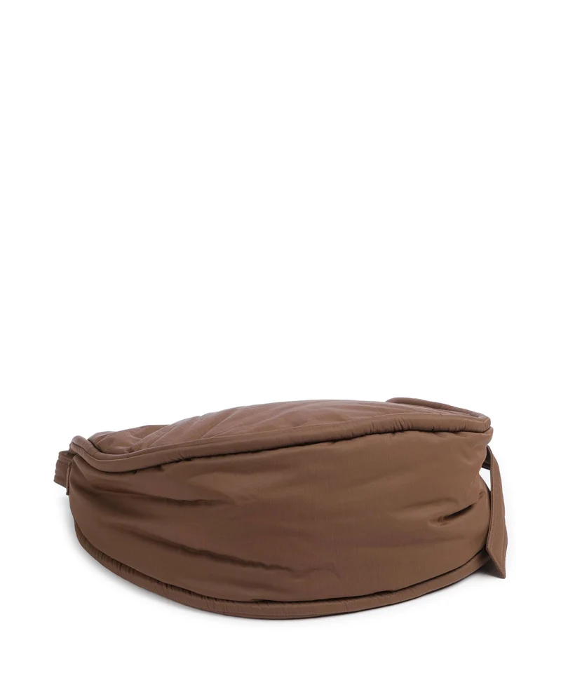 Sandqvist Curve L Beuteltasche dark taupe