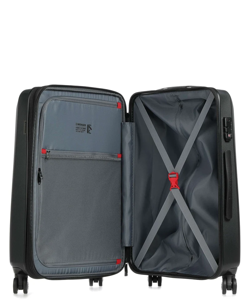 Wenger Prymo Medium 4-Rollen Trolley black