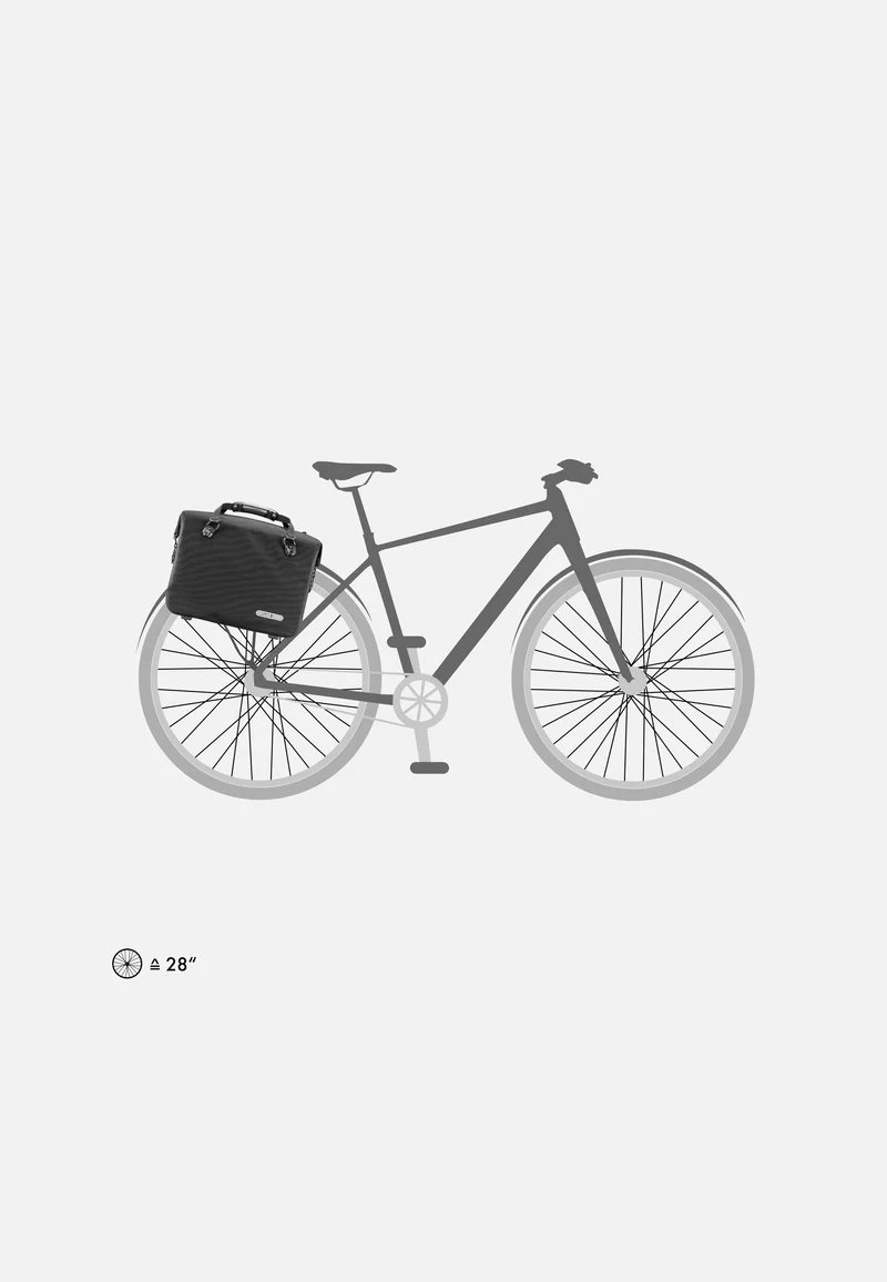 Office-Bag 21 QL3.1 Schwarz - Fahrradtasche
