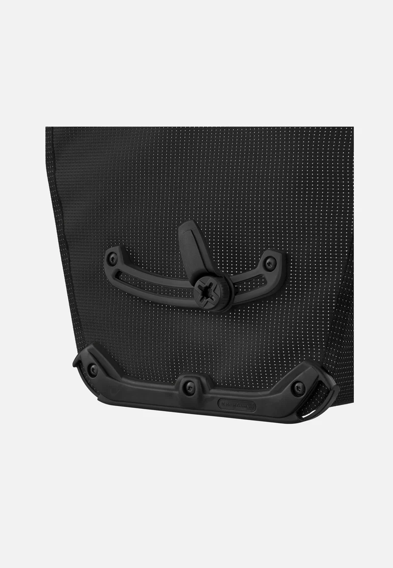 Back-Roller High Visibility Single QL2.1 Schwarz Reflex - Fahrradtasche