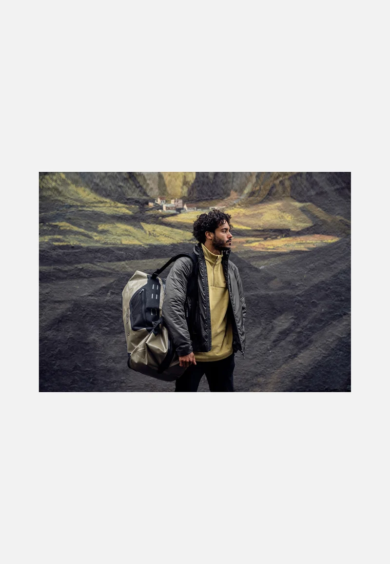 Duffle 85L Olive-Black - Dufflebag