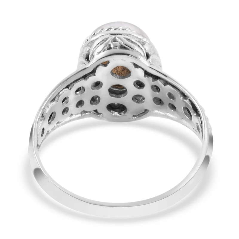 Royal Bali Kollektion - Labradorit Ring, 925 Silber ca. 3,15 ct