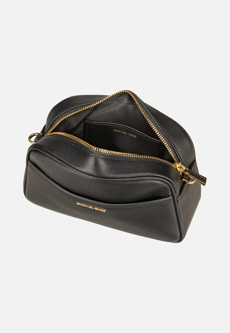 Jet Set SM Camera XBody Solid Embossed Black - Crossbody Bag