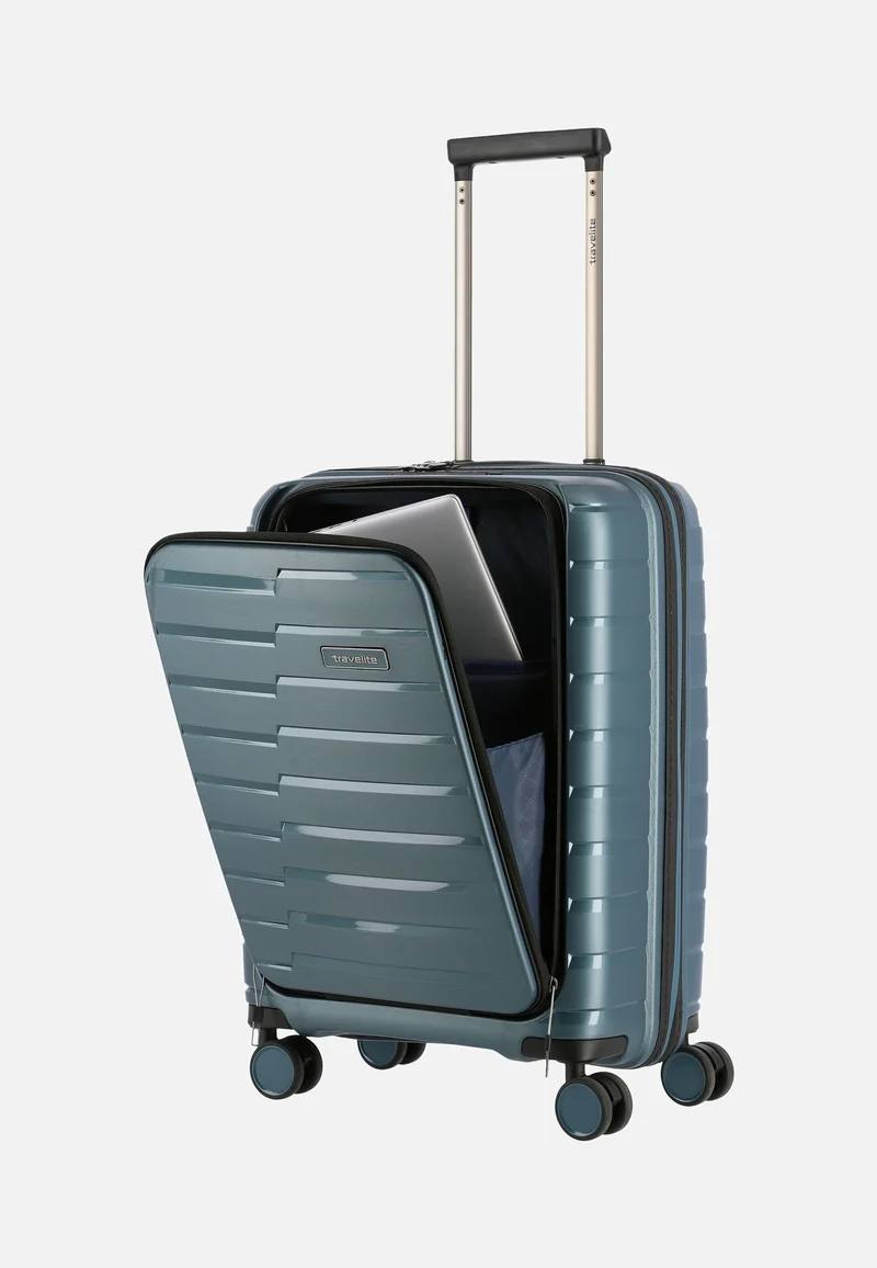 Air Base 4-Rad Trolley S Vortasche Eisblau - Koffer