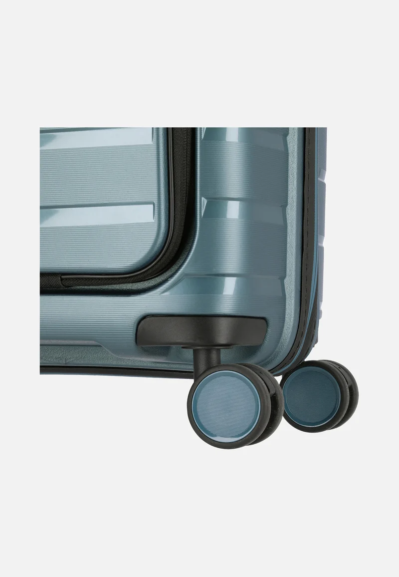 Air Base 4-Rad Trolley S Vortasche Eisblau - Koffer