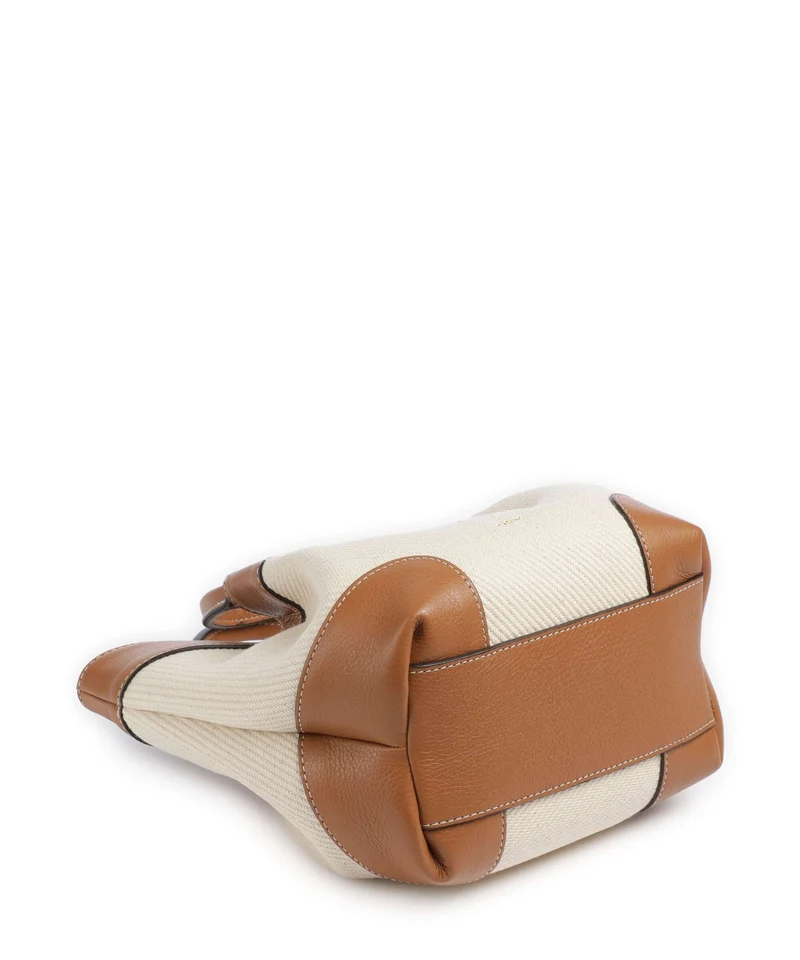 Abro Super Drill Essential Small Handtasche ivory/cuoio