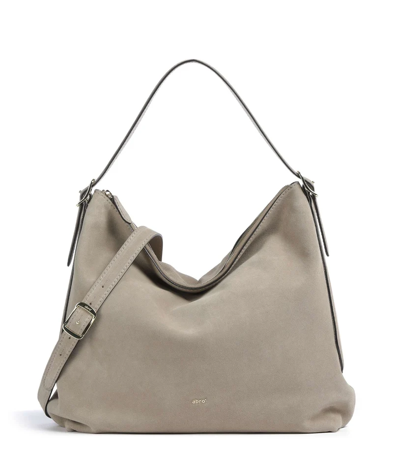 Abro Suede Carina Beuteltasche siena