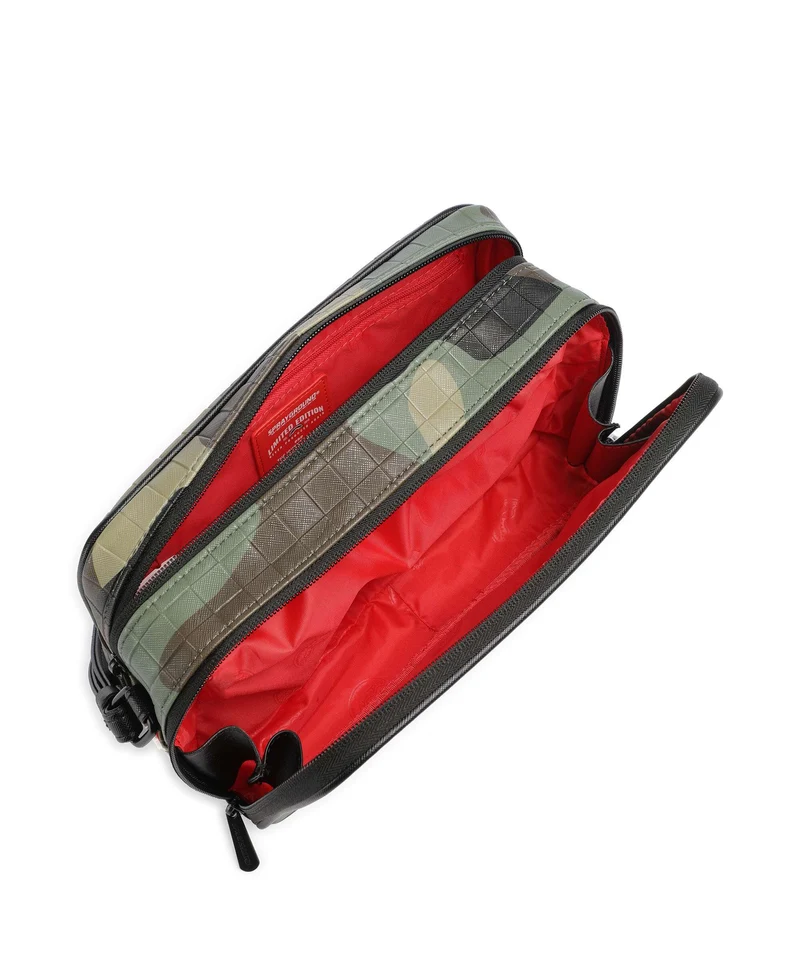 Sprayground Woodland Camo Check Kulturbeutel multicolour