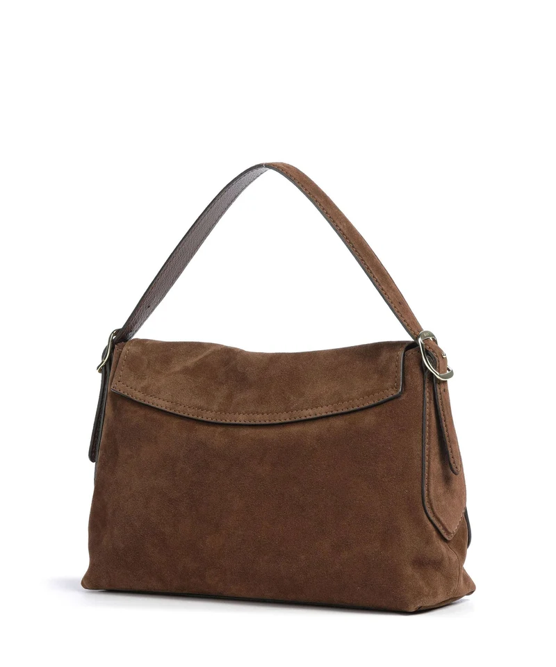 Abro Suede Carina Schultertasche wood
