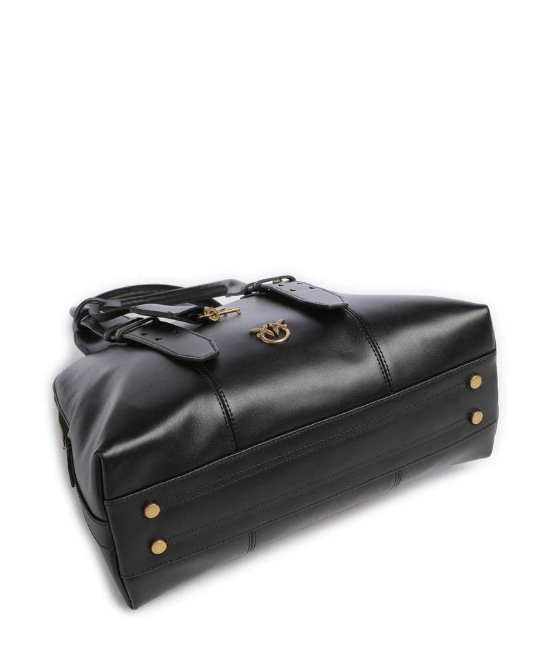 Pinko Bowling Medium Handtasche nero/antique gold