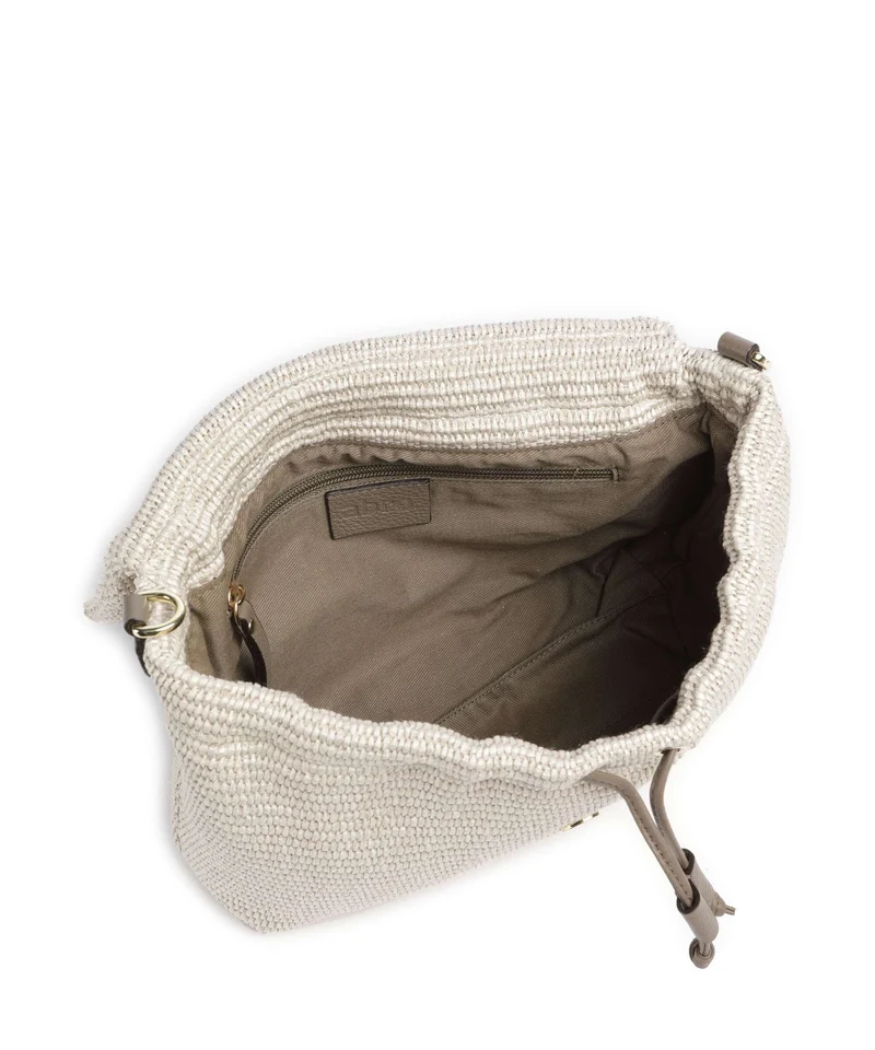 Abro Raffia Classica Temi Medium Schultertasche sahara