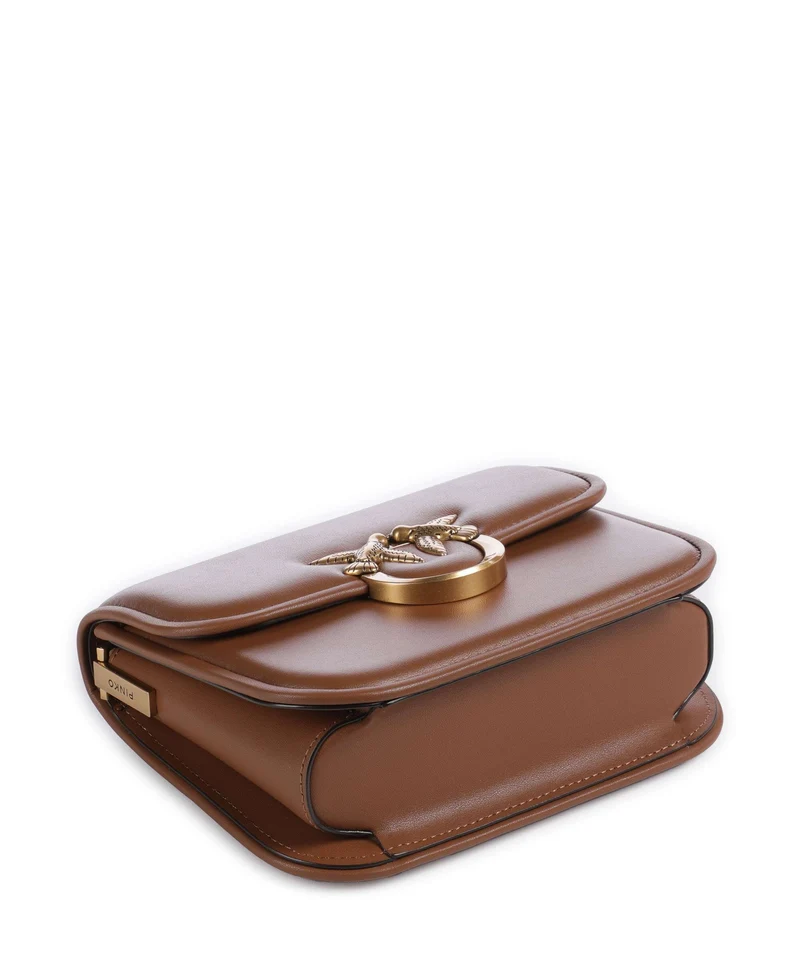Pinko Love One Mini Umhängetasche marrone/leone/antique gold