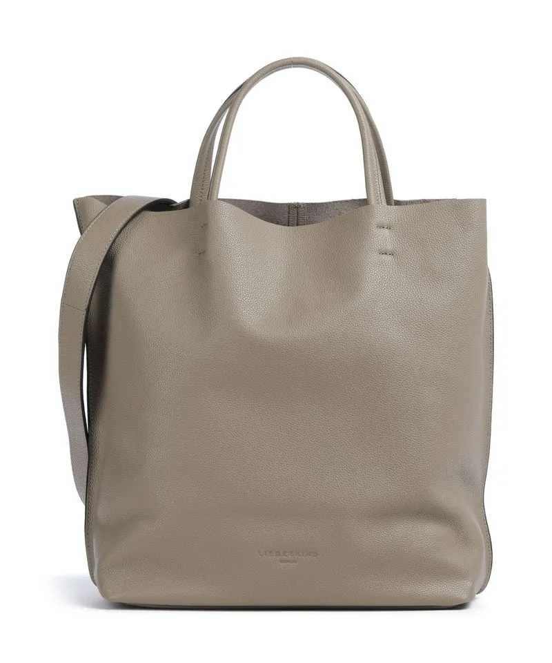 Liebeskind Hera Small Pebble L Handtasche neutral grey