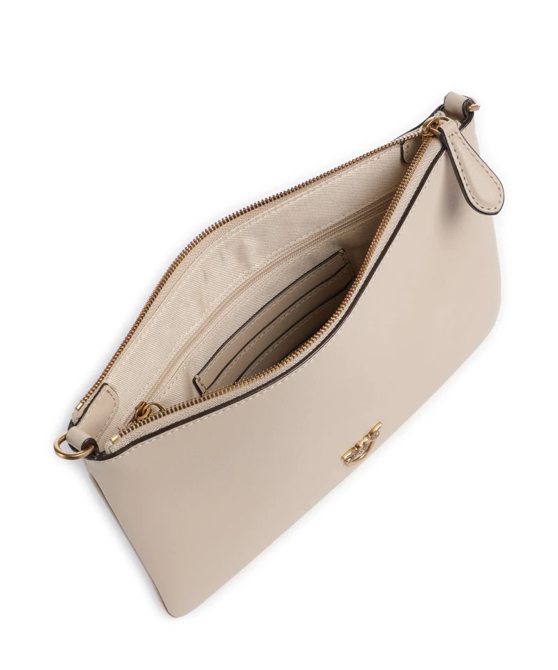 Pinko Flat Classic Umhängetasche beige/grigio fumo/antique gold