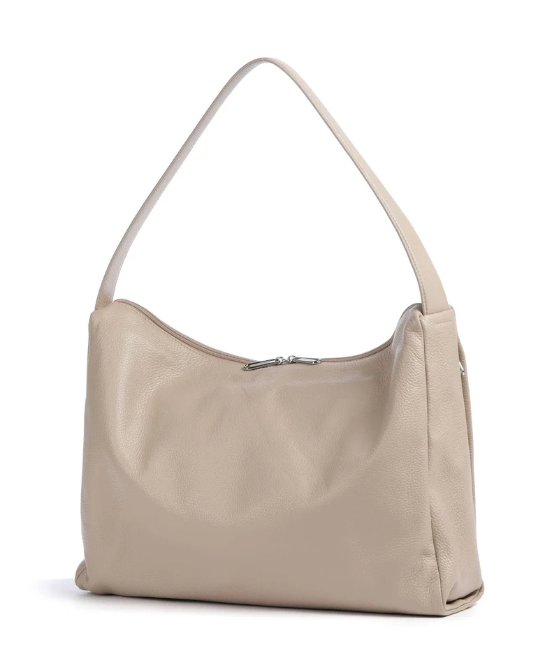 Mandarina Duck Mellow Leather Beuteltasche warm taupe