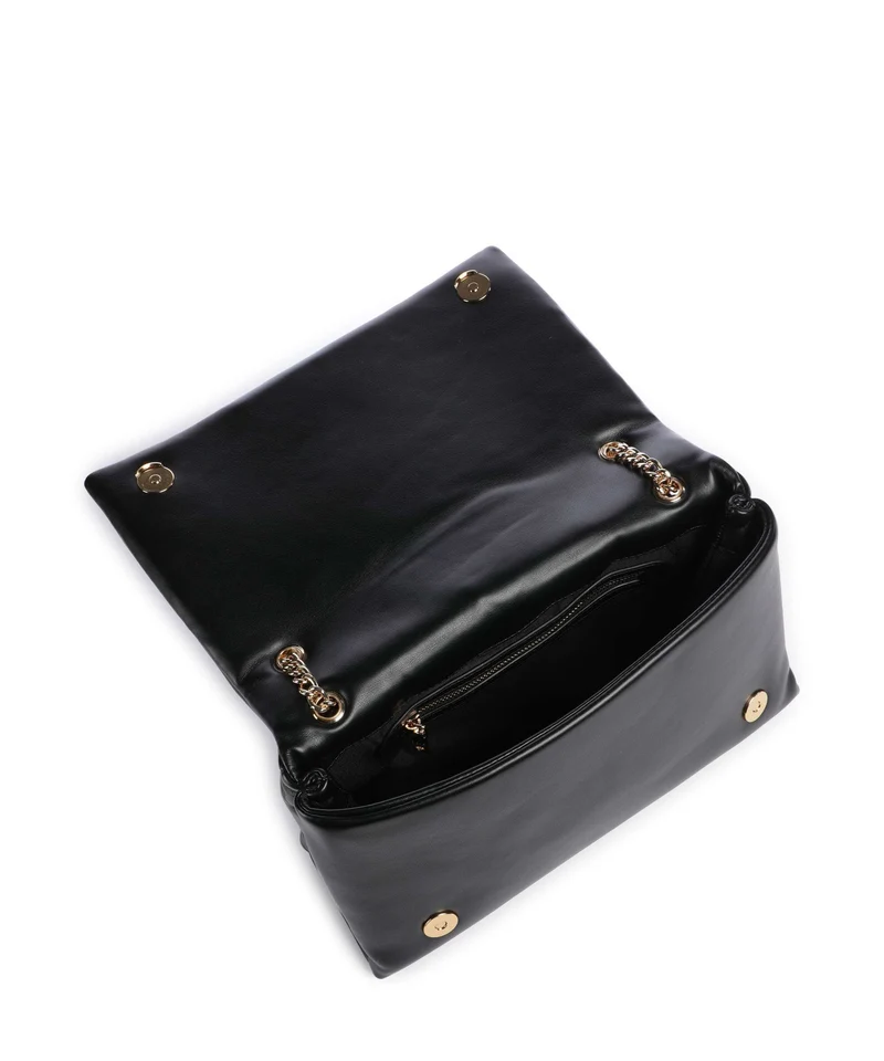 Love Moschino Embossed Q Schultertasche black