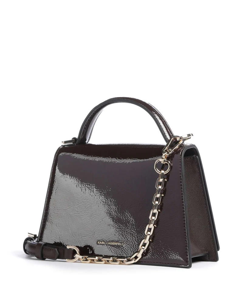 Karl Lagerfeld K/Signature 2.0 Small Umhängetasche tobacco
