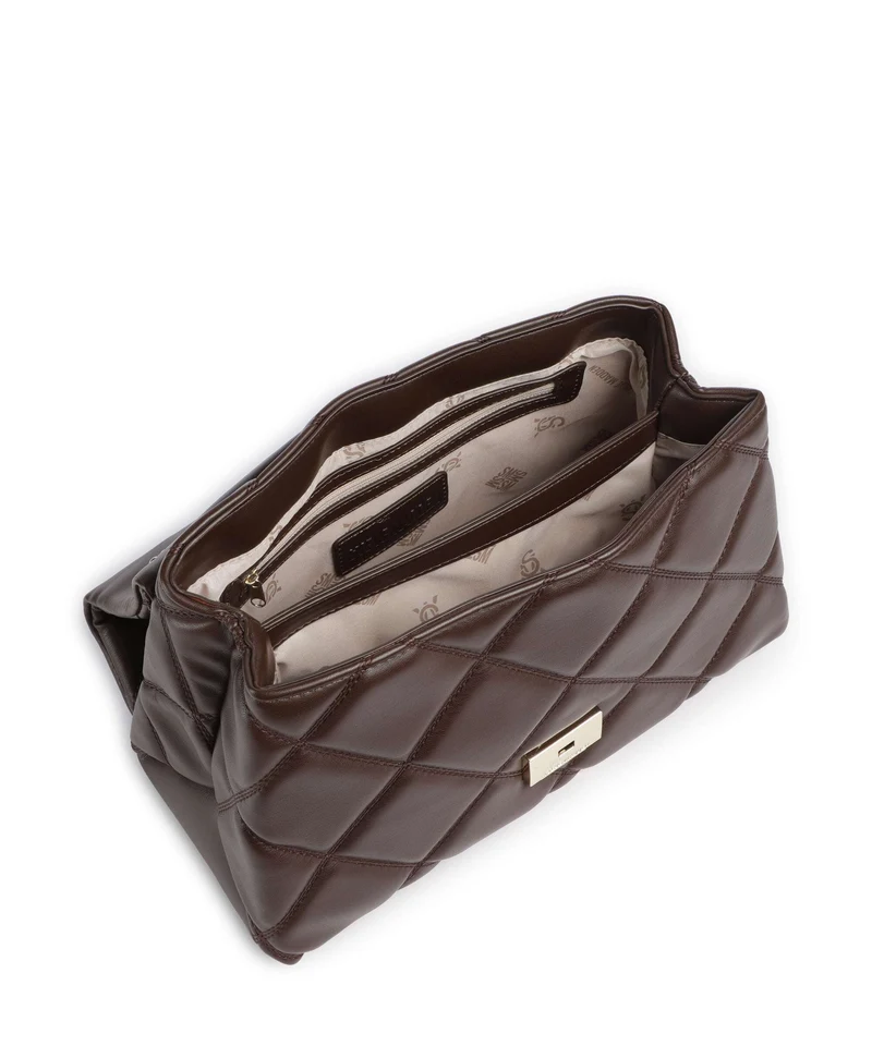 Steve Madden BJOLENE Schultertasche chocolate/gold