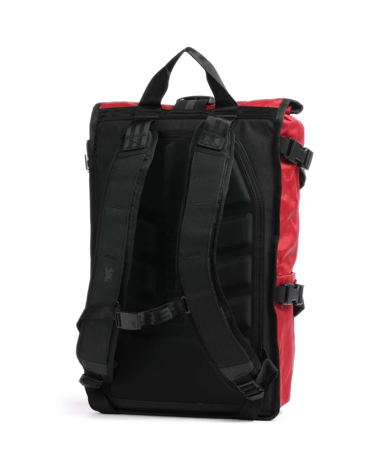 Chrome Barrage 22 Rolltop Rucksack red