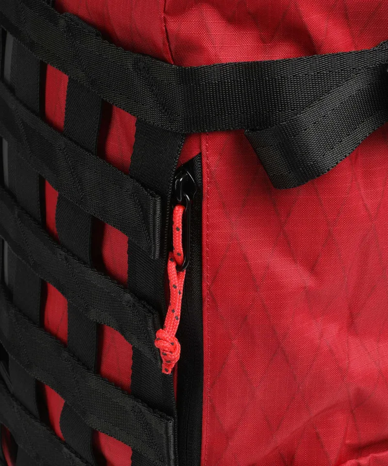 Chrome Barrage 22 Rolltop Rucksack red