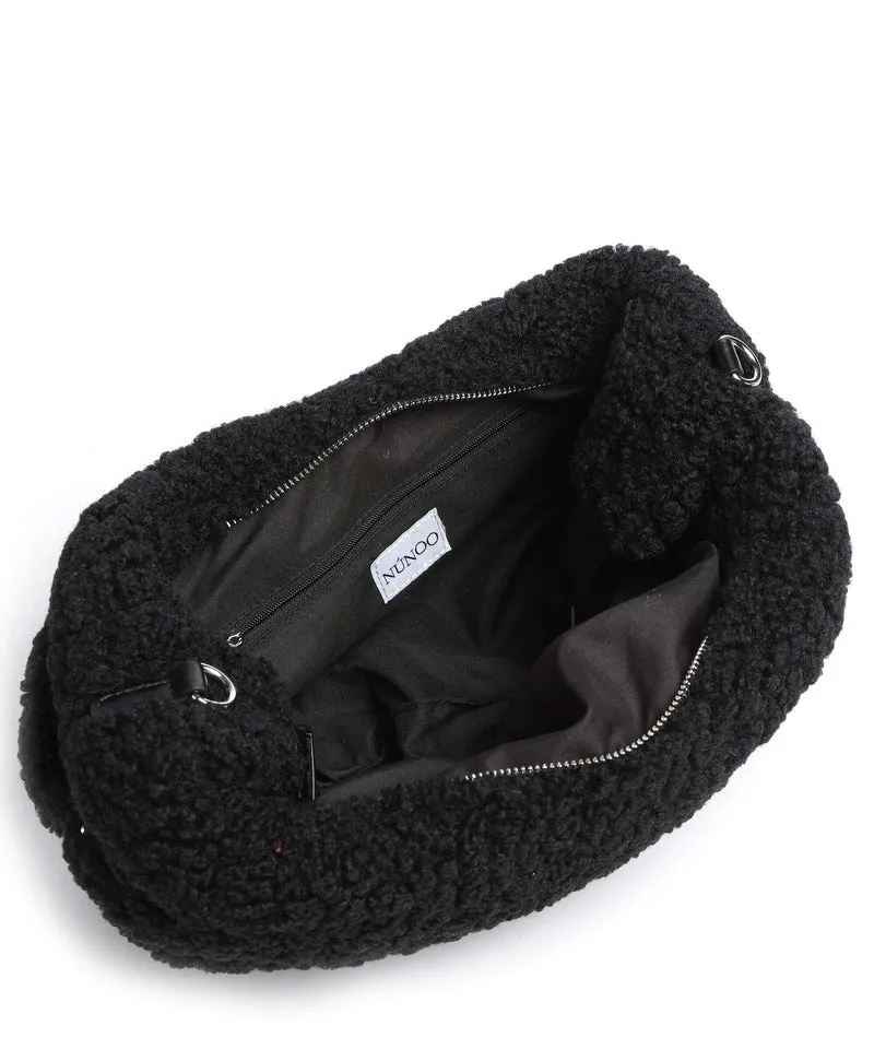 Núnoo Curls Dagmar Beuteltasche black