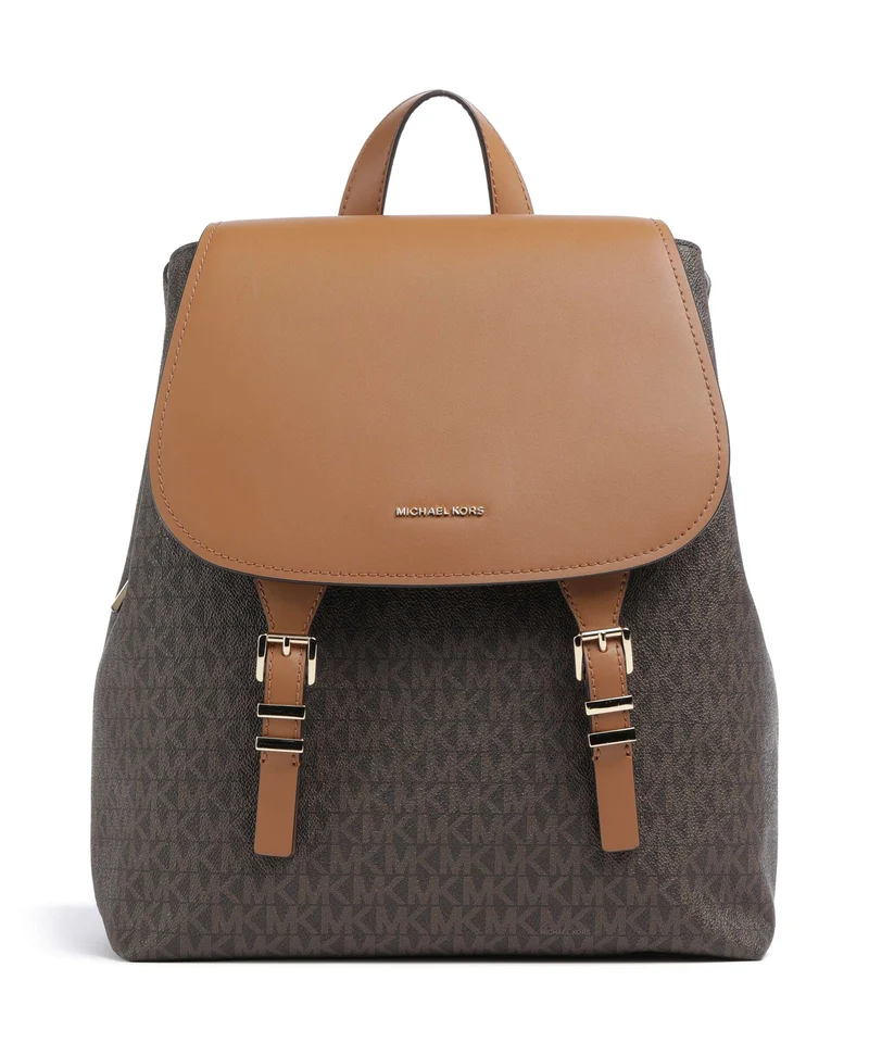 Michael Kors Quinn Medium Rucksack brown/acorn