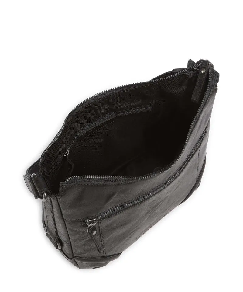 Spikes & Sparrow Bronco Candee Beuteltasche schwarz