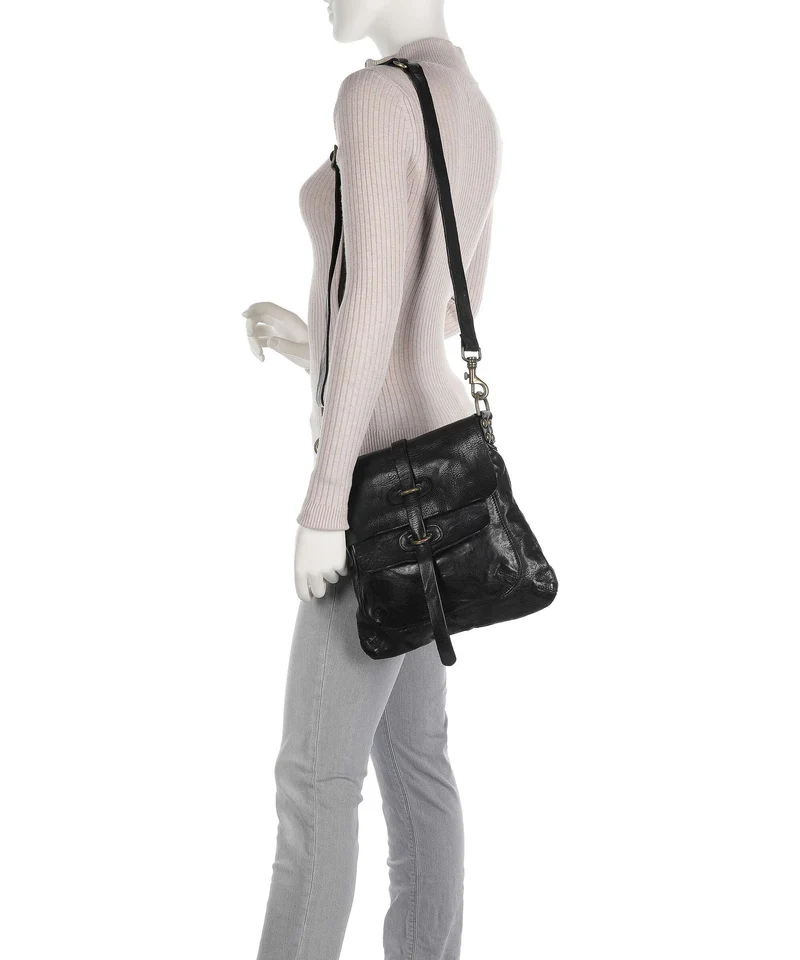 Campomaggi Schultertasche black