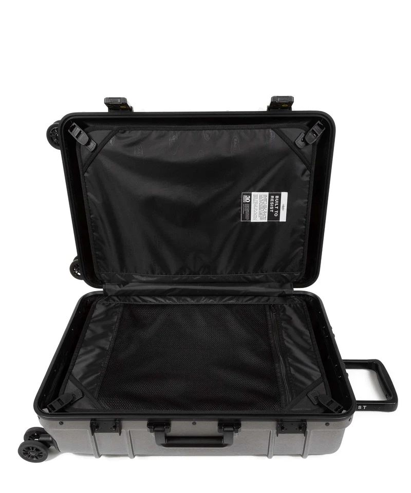 Eastpak Resist'R Case 4-Rollen Trolley brushed metal