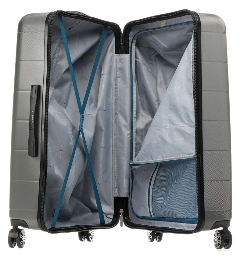 Delsey Paris Comete + 4-Rollen Trolley iguana