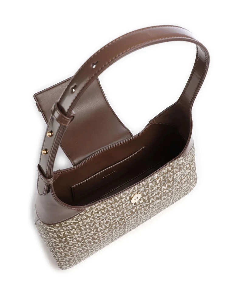 DKNY Avril Schultertasche chino/chocolate