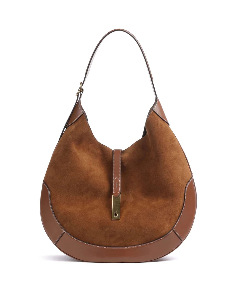 Polo Ralph Lauren ID Collection Medium Beuteltasche cinnamon/cuoio