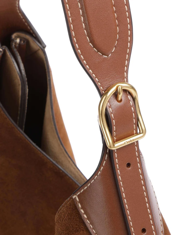 Polo Ralph Lauren ID Collection Medium Beuteltasche cinnamon/cuoio
