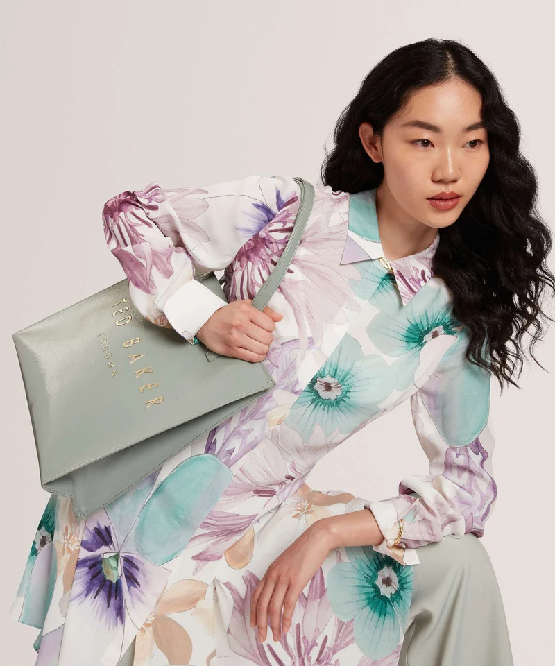 Ted Baker Crinkon Shopper grey