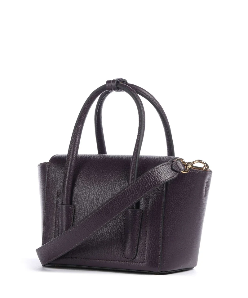 Coccinelle Beat Double Handtasche prune