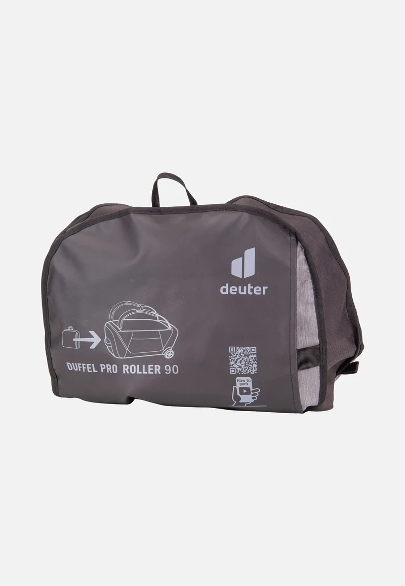 Duffel Pro Roller 90 Black - Reisetasche mit Rollen