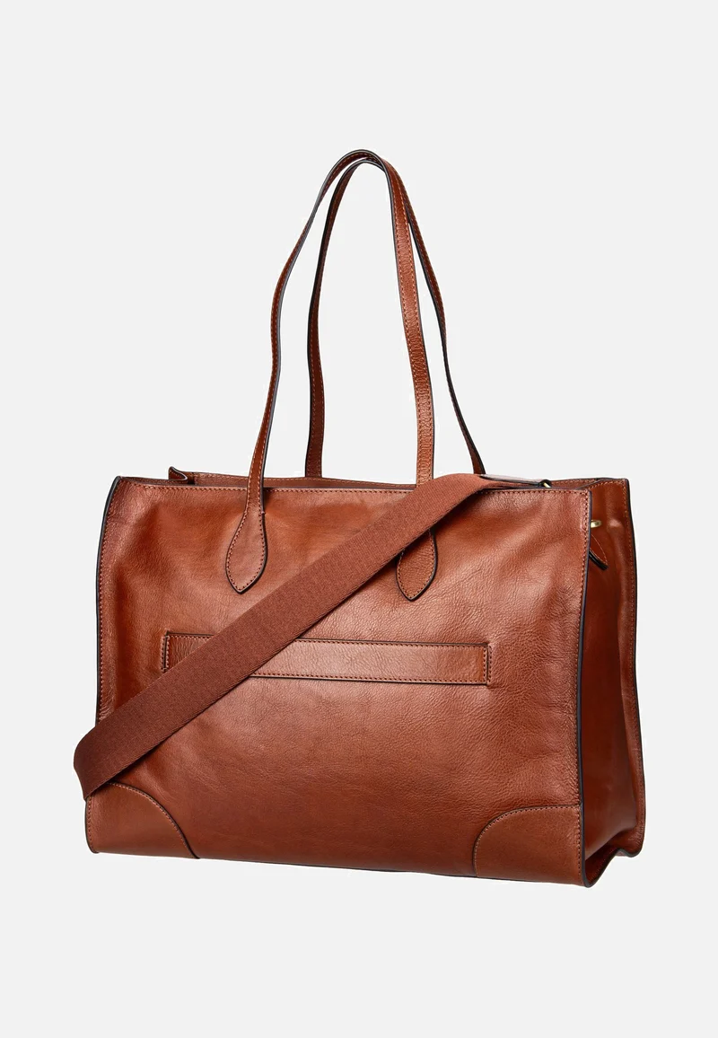 Volterra Opera bag M 5852 Tabacco - Aktentasche
