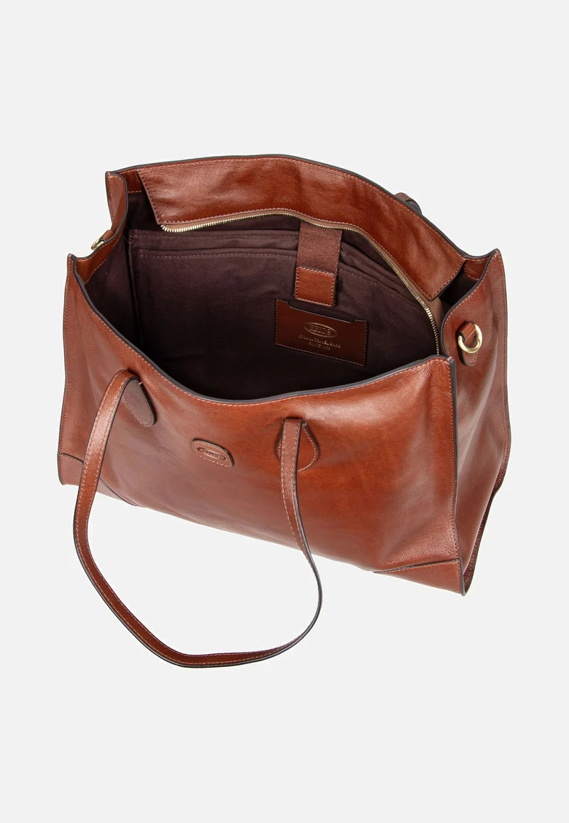 Volterra Opera bag M 5852 Tabacco - Aktentasche