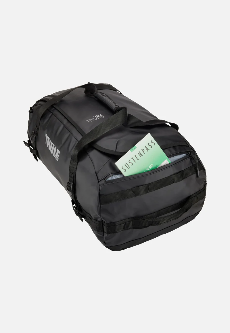 Chasm 70L Black - Dufflebag